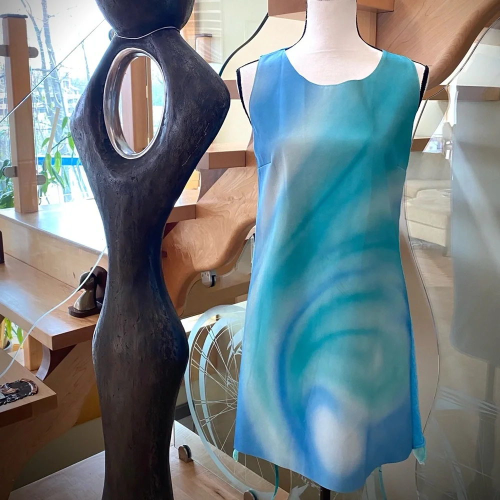 HP🥂♥️LEATHER , ONE OF A KIND , Italian Couture💜Valentina DePeitri 💗pure ART⭐️ - Picture 1 of 16